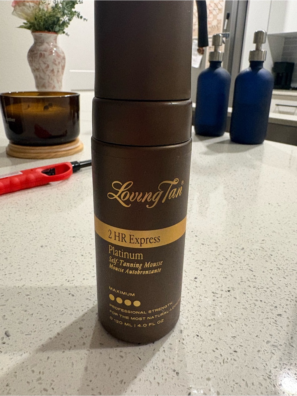 Loving Tan 2 HR Express Platinum Self-Tanning Mousse - Brown